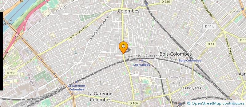 localisation de l'entreprise MONSIEUR ALI LOUNIS à COLOMBES