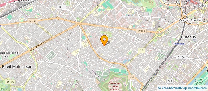 localisation de l'entreprise MONSIEUR ALI MACHOUCHE  NANTERRE