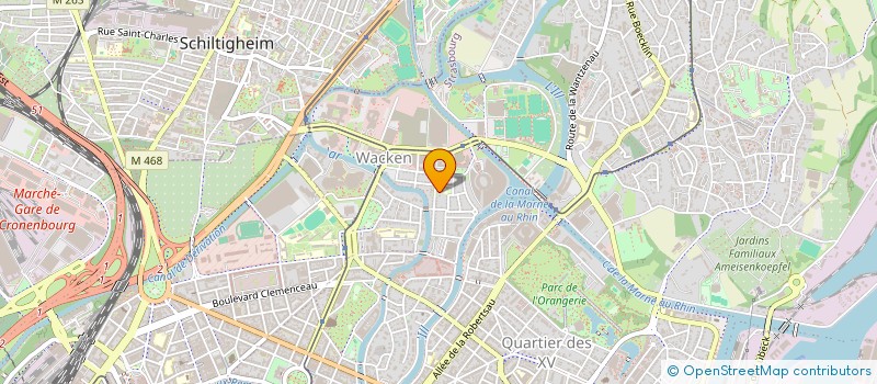 localisation de l'entreprise MONSIEUR ALI MAHMOUDI à STRASBOURG