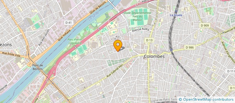 localisation de l'entreprise MONSIEUR ALI MAICHINE à COLOMBES