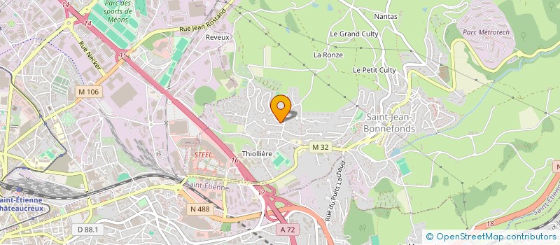 localisation de l'entreprise MONSIEUR ALI MAKHLOUF  SAINT-JEAN-BONNEFONDS