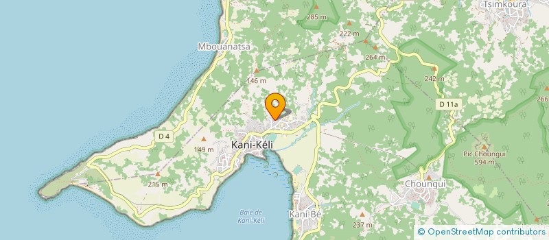 localisation de l'entreprise MONSIEUR ALI MALIDI MADRONO à KANI-KELI