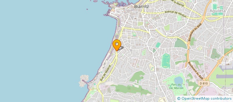 localisation de l'entreprise MONSIEUR ALI MANSOUR à BIARRITZ