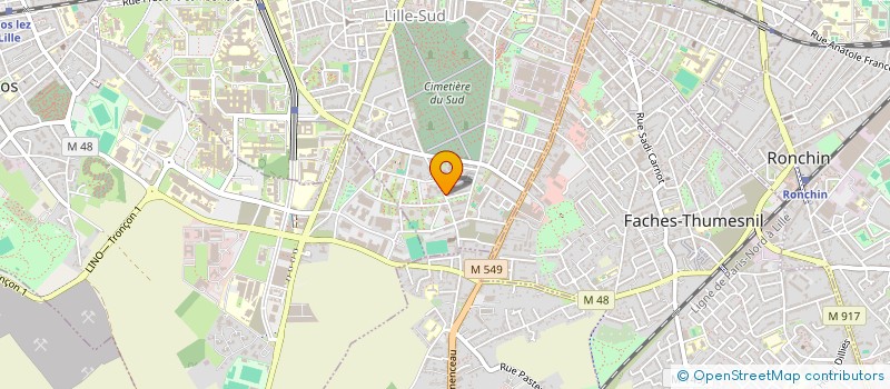 localisation de l'entreprise MONSIEUR ALI MASMOUDI à LILLE