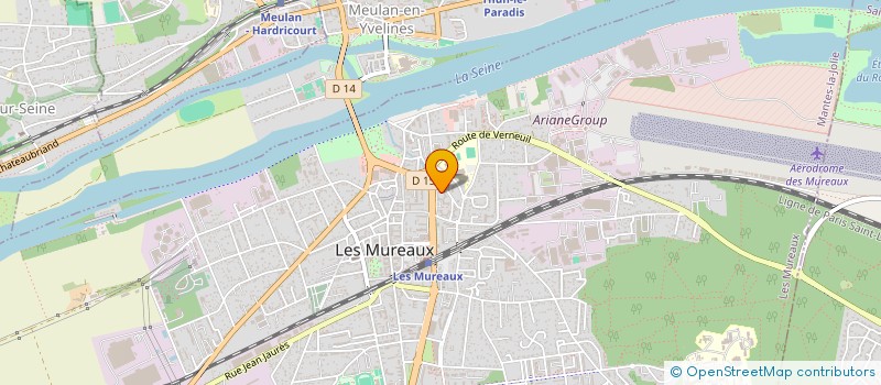 localisation de l'entreprise MONSIEUR ALI MAZOUZ à LES MUREAUX