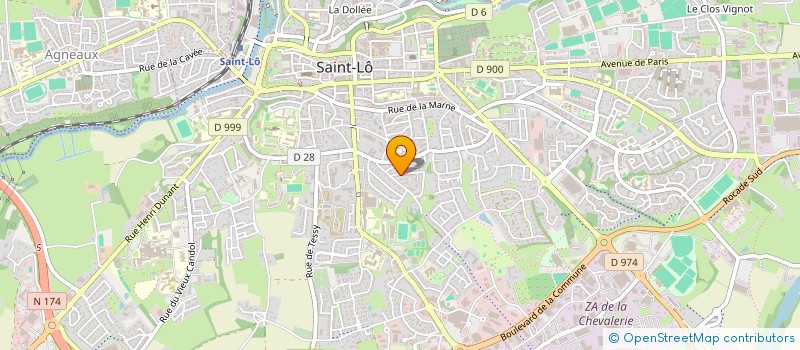 localisation de l'entreprise MONSIEUR ALI MD RAHMAT  SAINT-LO