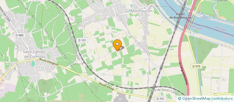 localisation de l'entreprise MONSIEUR ALI MECHALIKH à SAINT-GENIES-DE-COMOLAS