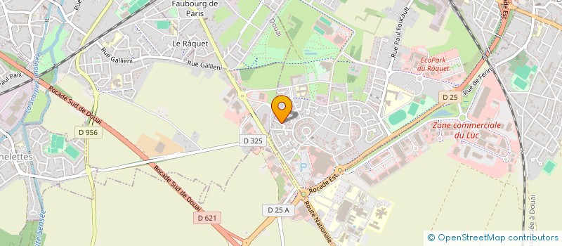 localisation de l'entreprise MONSIEUR ALI MEDINI  SIN-LE-NOBLE