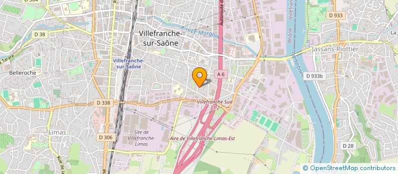 localisation de l'entreprise MONSIEUR ALI MEDJDOUB  VILLEFRANCHE-SUR-SAONE