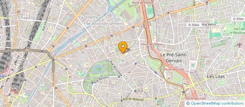 localisation de l'entreprise MONSIEUR ALI MEHDI à PARIS