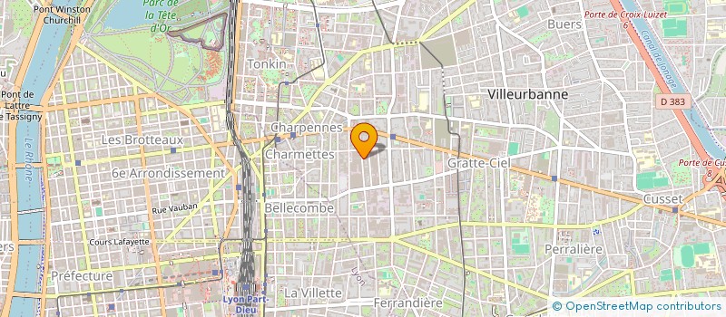 localisation de l'entreprise MONSIEUR ALI MEHMEDALI  VILLEURBANNE