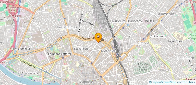 localisation de l'entreprise MONSIEUR ALI MEKHLOUF  TOULOUSE