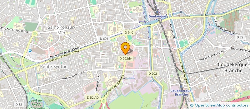 localisation de l'entreprise MONSIEUR ALI MERROUCHE à DUNKERQUE