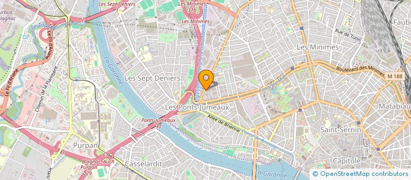 localisation de l'entreprise MONSIEUR ALI MESBAH à TOULOUSE