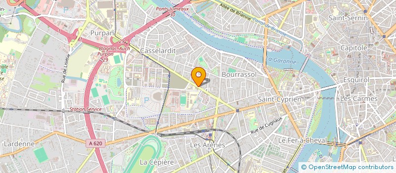 localisation de l'entreprise MONSIEUR ALI MESSAFAH à TOULOUSE