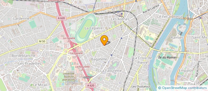 localisation de l'entreprise MONSIEUR ALI MESSAOUDENE à TOULOUSE
