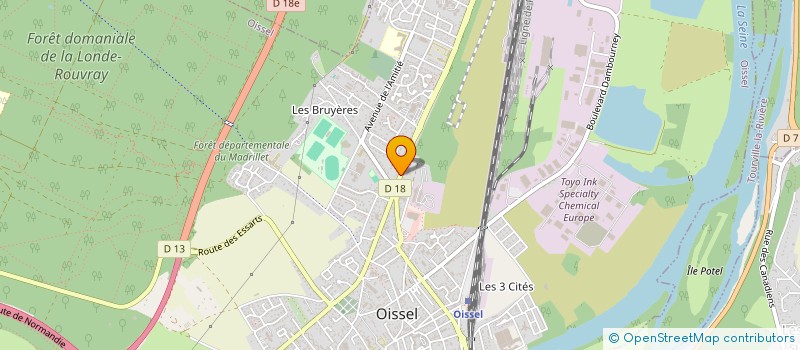localisation de l'entreprise MONSIEUR ALI METERFI à OISSEL