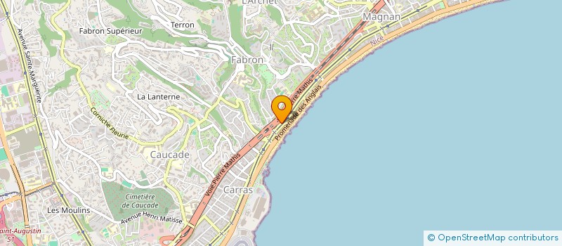 localisation de l'entreprise MONSIEUR ALI MGHAIETH à NICE
