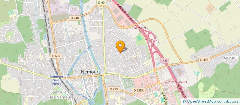 localisation de l'entreprise MONSIEUR ALI MIAL  NEMOURS