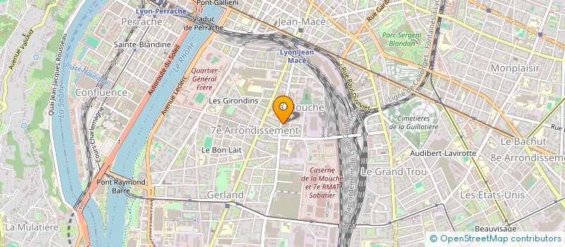 localisation de l'entreprise MONSIEUR ALI MILI  LYON