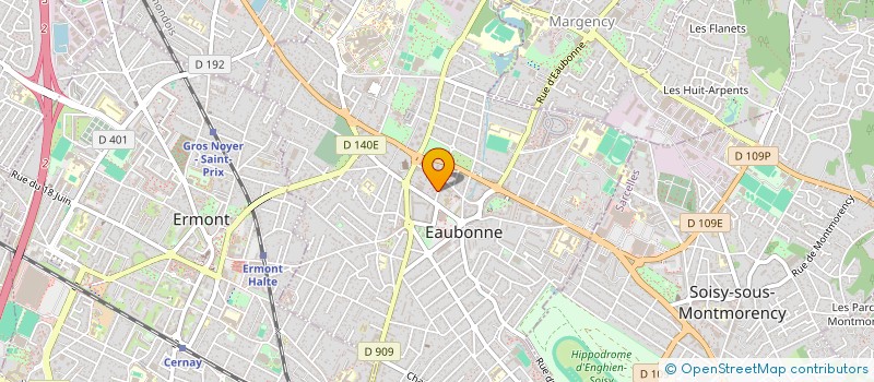 localisation de l'entreprise MONSIEUR ALI MILOUDI à EAUBONNE