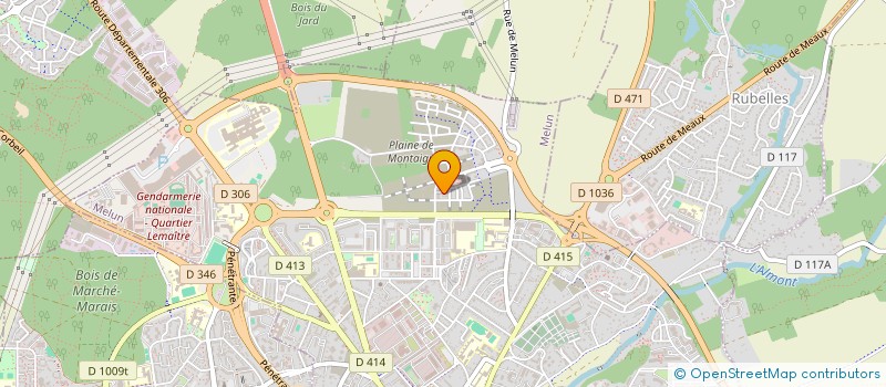localisation de l'entreprise MONSIEUR ALI MKADEM à MELUN