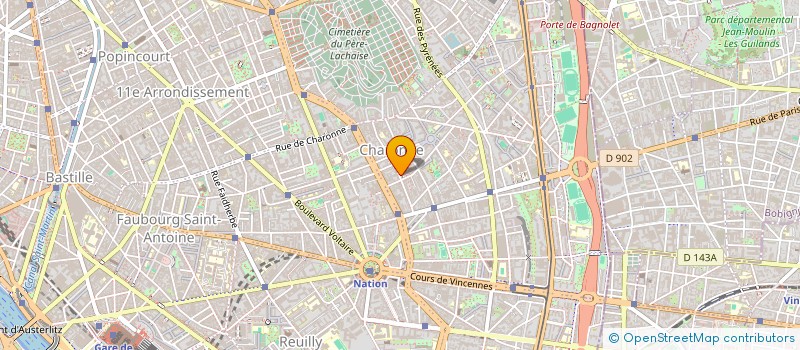 localisation de l'entreprise MONSIEUR ALI MOHAMED ABDOURHAMAN  PARIS