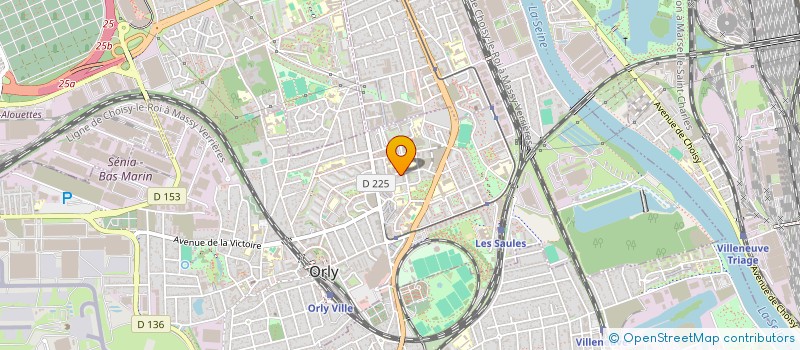 localisation de l'entreprise MONSIEUR ALI MOHAMED EL MADANI  ORLY