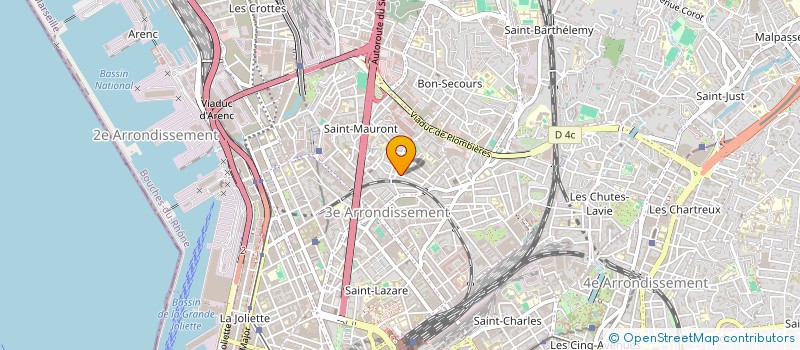 localisation de l'entreprise MONSIEUR ALI MOHAMED EL MIFTAH à MARSEILLE