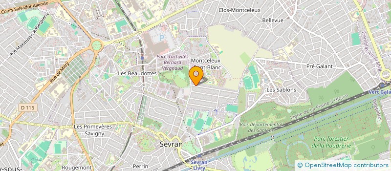 localisation de l'entreprise MONSIEUR ALI MOHAMMADINE à SEVRAN