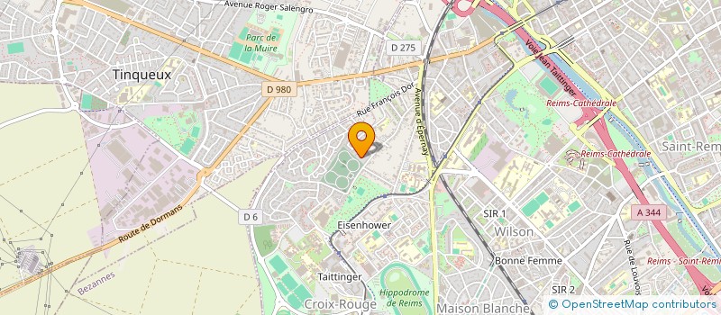 localisation de l'entreprise MONSIEUR ALI MOHAMMED  REIMS