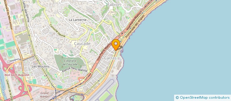 localisation de l'entreprise MONSIEUR ALI MOKDED à NICE