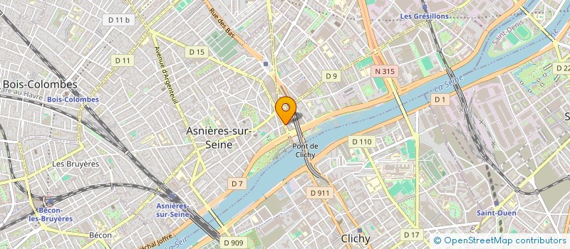 localisation de l'entreprise MONSIEUR ALI MONACHIT  ASNIERES-SUR-SEINE