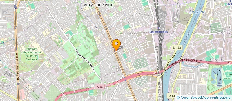 localisation de l'entreprise MONSIEUR ALI MOUAZZEN à VITRY-SUR-SEINE
