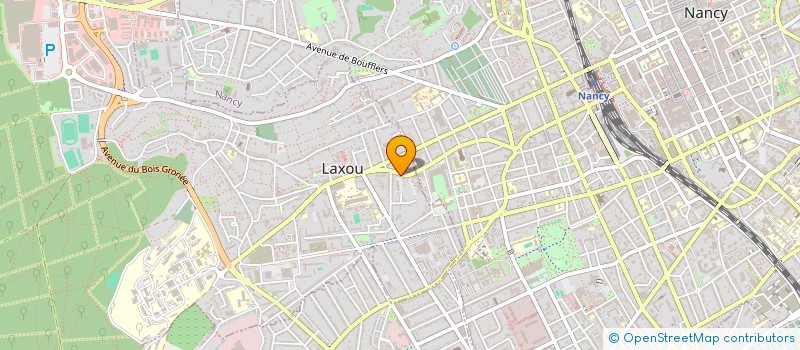 localisation de l'entreprise MONSIEUR ALI MOUSSA  LAXOU