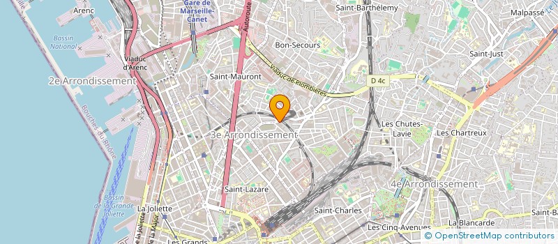 localisation de l'entreprise MONSIEUR ALI MOUSSA ISSA à MARSEILLE