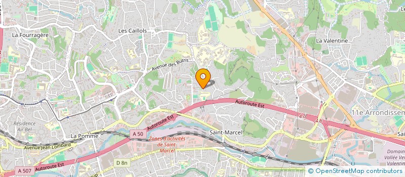 localisation de l'entreprise MONSIEUR ALI MRAD  MARSEILLE