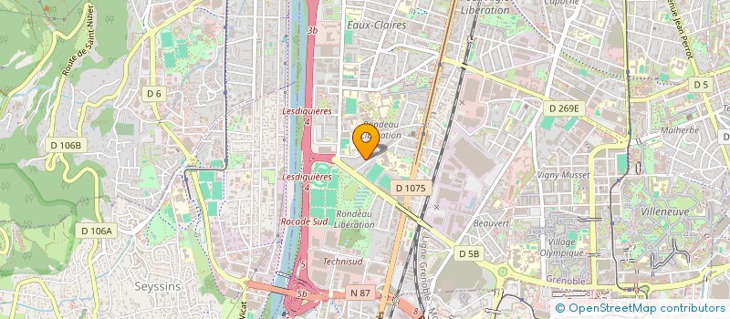 localisation de l'entreprise MONSIEUR ALI MUHAMMAD  GRENOBLE