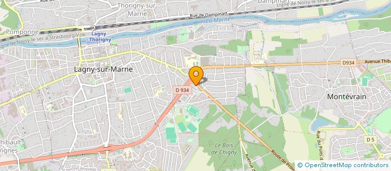 localisation de l'entreprise MONSIEUR ALI N'DIAYE  LAGNY-SUR-MARNE