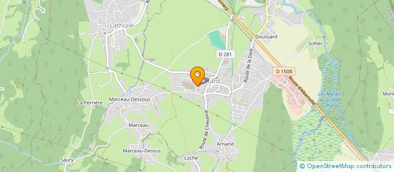 localisation de l'entreprise MONSIEUR ALI N'WEIRAN  DOUSSARD