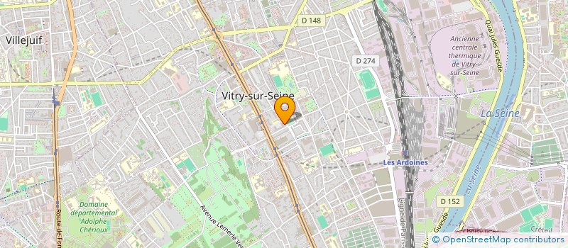 localisation de l'entreprise MONSIEUR ALI NAHAL à VITRY-SUR-SEINE
