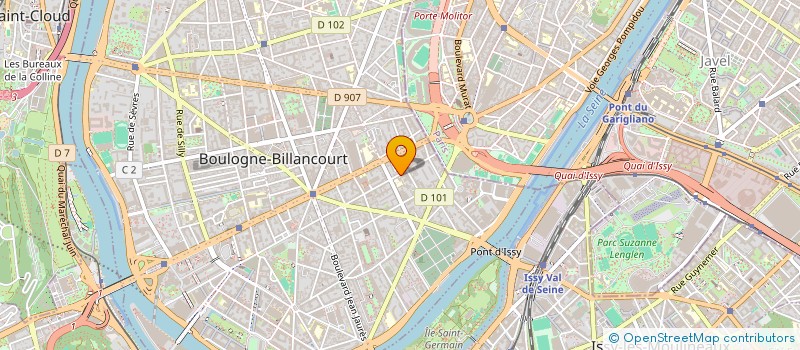 localisation de l'entreprise MONSIEUR ALI NAIT CHERIF à BOULOGNE-BILLANCOURT