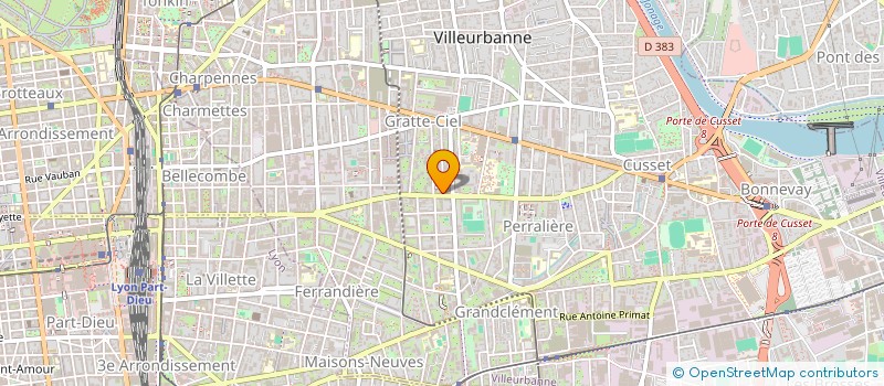localisation de l'entreprise MONSIEUR ALI NAJAH à VILLEURBANNE