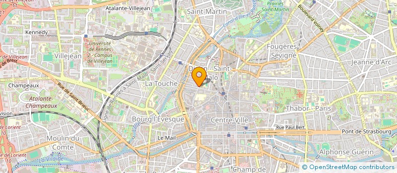 localisation de l'entreprise MONSIEUR ALI NAJEH  RENNES