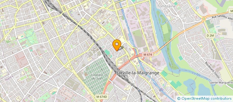 localisation de l'entreprise MONSIEUR ALI NASRALLAH  NANCY