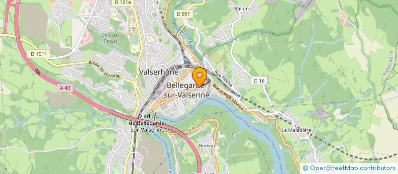 localisation de l'entreprise MONSIEUR ALI NAZAKAT à VALSERHONE