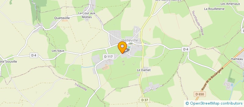 localisation de l'entreprise MONSIEUR ALI NEJI  HELLEVILLE