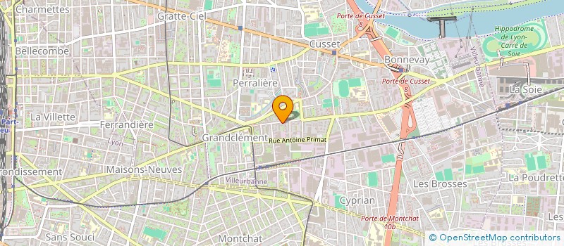 localisation de l'entreprise MONSIEUR ALI NEZZAR  VILLEURBANNE