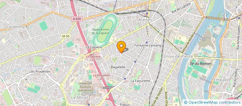 localisation de l'entreprise MONSIEUR ALI NOOR A MOHOSHINE  TOULOUSE