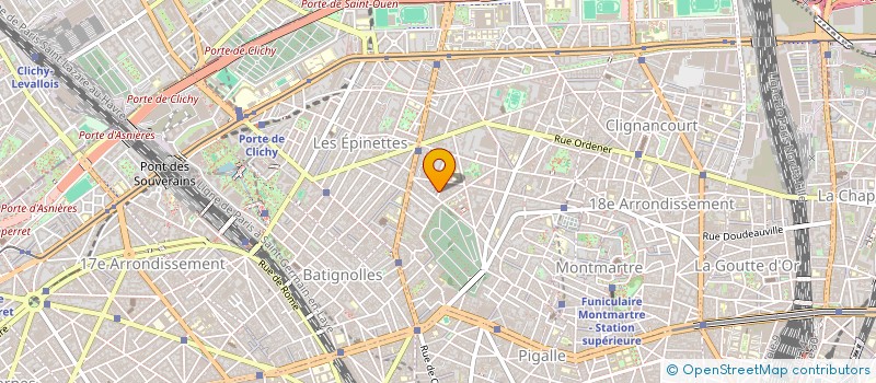 localisation de l'entreprise MONSIEUR ALI NOUAMANI  PARIS